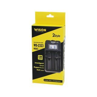 2Lİ PİL ŞARJ ALETİ 1200 mA - 2400mA FİŞLİ = 100-240V (5250)