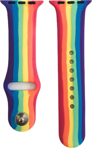 Coverzone Watch 42mm Uyumlu Kayış Sport Silikon Şeritli Kordon No-10