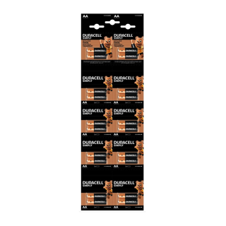 DURACELL KALEM PİL ALKALİN 20 PARÇA (5250)