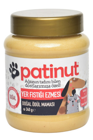 Patinut Ödül Maması - Kedi Ve Köpekler Için Fıstık Ezmesi - 340 Gr