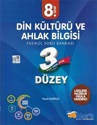 Martı Yayınları 8. Sınıf Lgs 3 Düzey Fasıkül Sb Dın Kültürü Klp