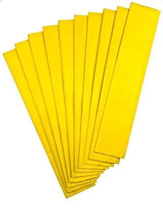 Krapon Kağıdı Sarı - 6 adet