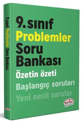 9. Sınıf Özetin Özeti Problemler Soru Bankası - Editör Yayınevi