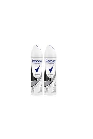Rexona Anti-Perspirant Sprey Deodorant Kadın Invisible Black White 150 ml X 2 Adet