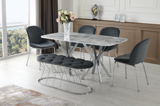 Royal High Gloss Yemek Masası 90*140 cm