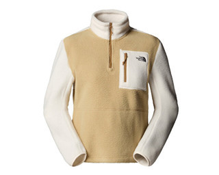 The North Face W Yumiori 1/4 Zip Kadın Outdoor Çeyrek Fermuarlı Polar Üst NF0A8E893CG1 Haki