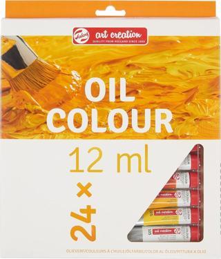 Talens Art Creation Oil Colour Set 24x12ml Yağlı Boya Seti / 9020124M