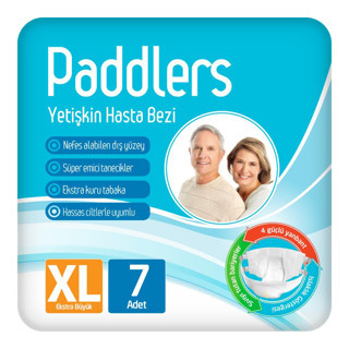 Paddlers Yetişkin Hasta Bantlı Bez X-Large 7 Adet