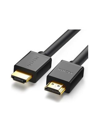 UGREEN 10110 HD104 UHD 4K Yüksek Hızlı Ethernet ve 2.0 HDMI Kablosu Siyah 10 metre