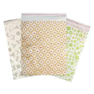 Desenli Metalize Poşet 35x50