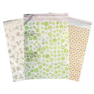 Desenli Metalize Poşet 50x70