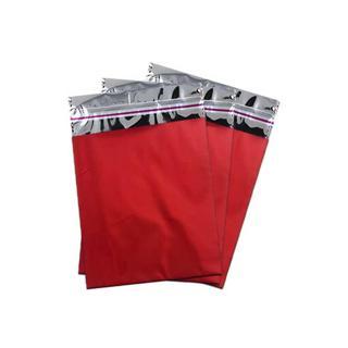 Kırmızı Lüks Metalize Poşet 15x25