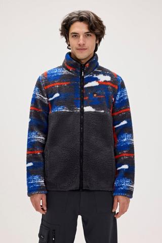 Vernon Asfalt Erkek Full-Zip Polar Sweatshirt