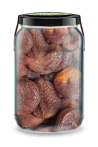 Gün Kurusu Kayısı Kurusu Bi Kavanoz 660 CC. Cam Kavanozda 1. Kalite Katkısız Yeni Mahsül Kuru Kayısı