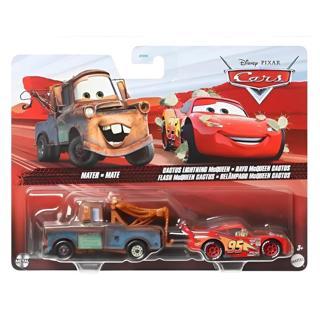 Disney Cars İkili Karakter Araçlar Mater-Cactus Lightining Mcqueen DXV99 HTX10