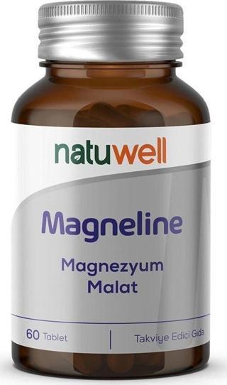 Natuwell Magrneline Magrnezyum Malat 60 Tablet