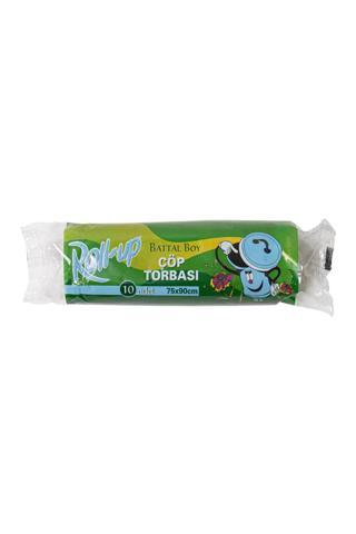 Supertrend Battal Boy Siyah Çöp Torbası 75x90cm 10 Adet