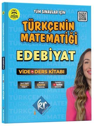 KR YKS TYT AYT KPSS Edebiyat Türkçenin Matematiği Video Ders Kitabı - Gamze Özdin KR Akademi - KR Akademi