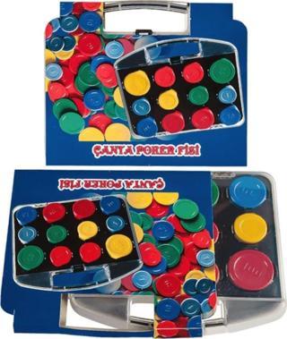 Eser Poker Fişi Çantalı 96 Chip