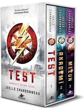 Test Serisi-Kutulu Özel Set-3 Kitap Takım - Joelle Charbonneau - Pegasus Yayınevi