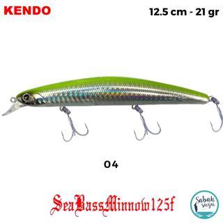 Kendo Seabass Minnow 125F 12.5cm 21gr. Sahte Balık Renk 04