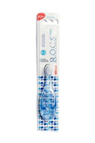 ROCS Baby Diş Fırçası 0-3 Yaş Mavi