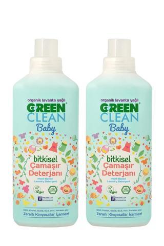 Green Clean Organik Lavanta Yağlı Baby Bitkisel Çamaşır Deterjanı 1000 ml - 2 ADET