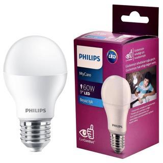 Philips Ledbulb 9-60W E27 Beyaz Işık Led Ampul Phleco114017 (2 Adet)