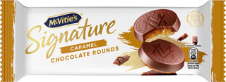 Ülker McVitie's Signature Caramel Chocolate Rounds Bisküvi - 109 gram - 15 Adet