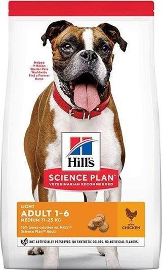 Hills Light Tavuk Etli Yetişkin Köpek Maması 2,5 Kg