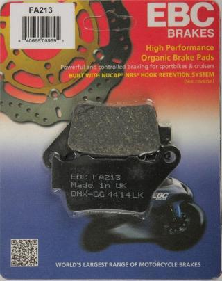 Ebc Fa213 2000-2007 BMW F 650 CS Arka Fren Balatası Organik Balata