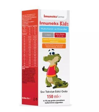 İmuneks Kids Multivitamin ve Mineraller Takviye Edici Gıda 150 ml