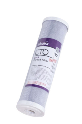 Alkalix 10" Açık Kasa Blok Karbon Filtre * 25 Adet