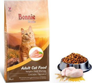 Bonnie Tavuklu Yetişkin Kedi Maması 10 kg