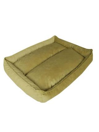 XMARKETTR Yıkanabilir Kumaş Konforlu Kedi Köpek Yatağı Sarı Large 85 x 65 cm