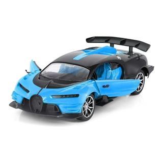 Galtoys Oyuncak Şarjlı Uzaktan Kumandalı Bugatti Spor Araba Mavi 20 Cm 797-25