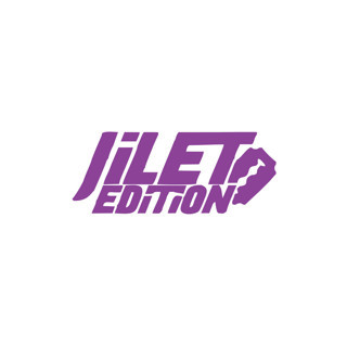 Jilet Edition Araba Sticker 17x17 Cm Mor