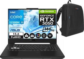 Asus TUF15 FX507ZC4-HN210 Intel Core I5 12500H 32GB Ram 512GB SSD 4gb RTX3050 15.6 Inç 144Hz IPS Fhd WINDOWS11PRO Taşınabilir Bilgisayar FX507ZC4-HN21022 + Weblegelsin Çanta