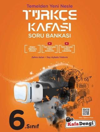 Kafa Dengi 6. Sınıf Türkçe Kafası Soru Bankası - Kafa Dengi