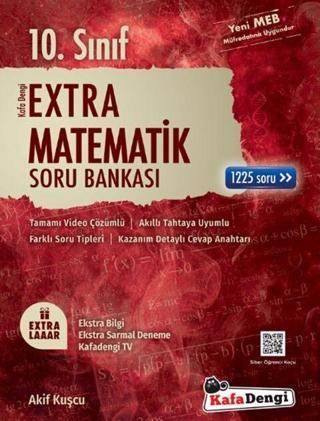 Kafa Dengi Yayınları 10. Sınıf Matematik Extra Soru Bankası - Kafa Dengi