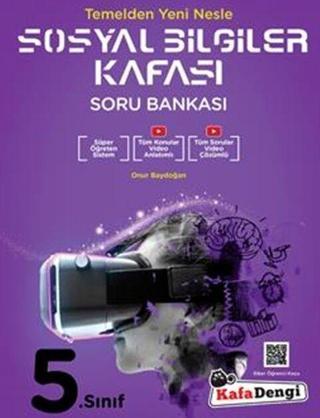 Kafa Dengi Yayınları 5. Sınıf Sosyal Bilgiler Kafası Tümü Video Çözümlü Soru Bankası - Kafa Dengi