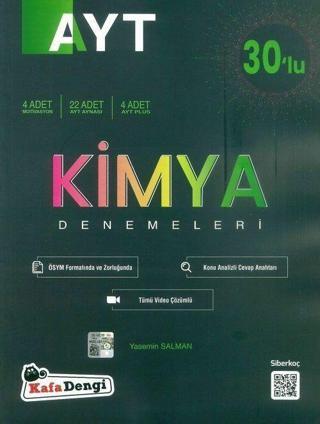 Kafa Dengi Yayınları AYT Kimya 30 lu Deneme - Kafa Dengi