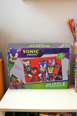 Arsimo Sonic Serisi 200 Parça Puzzle Seti Yapboz SO7876