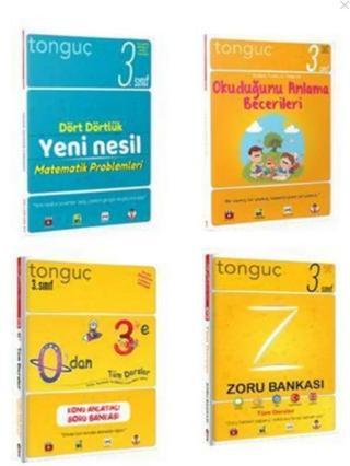 Tonguç Akademi 3. Sınıf Tüm Dersler Seti 4 Kitap - Tonguç Akademi
