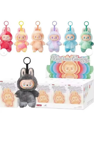 Choice Tivens Popmart Labubu The Monsters Lisa Seme Heart Macarrr Vinyl Base Series Trendy Toy Decorations