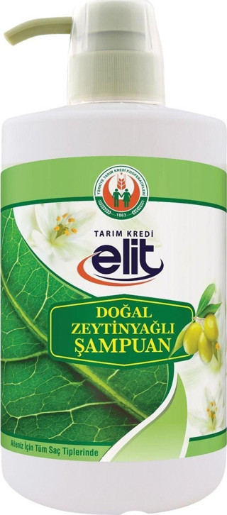 Tarım Kredi Elit Doğal Zeytin Yağlı Şampuan 700 Ml