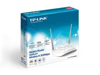 TP-Link 300 Mbps 4 Port Adsl2+ Kablosuz Modem Td-W8961N