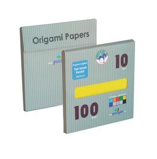 Puzzgami Origami Kağıdı Seti 15x15 Cm Papers Solid Color Dotty Texture Pz-026
