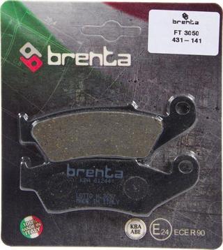 Brenta 431-141 2004-2023 Honda CRF 250 R Uyumlu Ön Fren Balatası Organik Balata