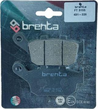 Brenta 431-226 2013-2020 Honda NC 750D Integra Uyumlu Arka Fren Balatası Organik Balata